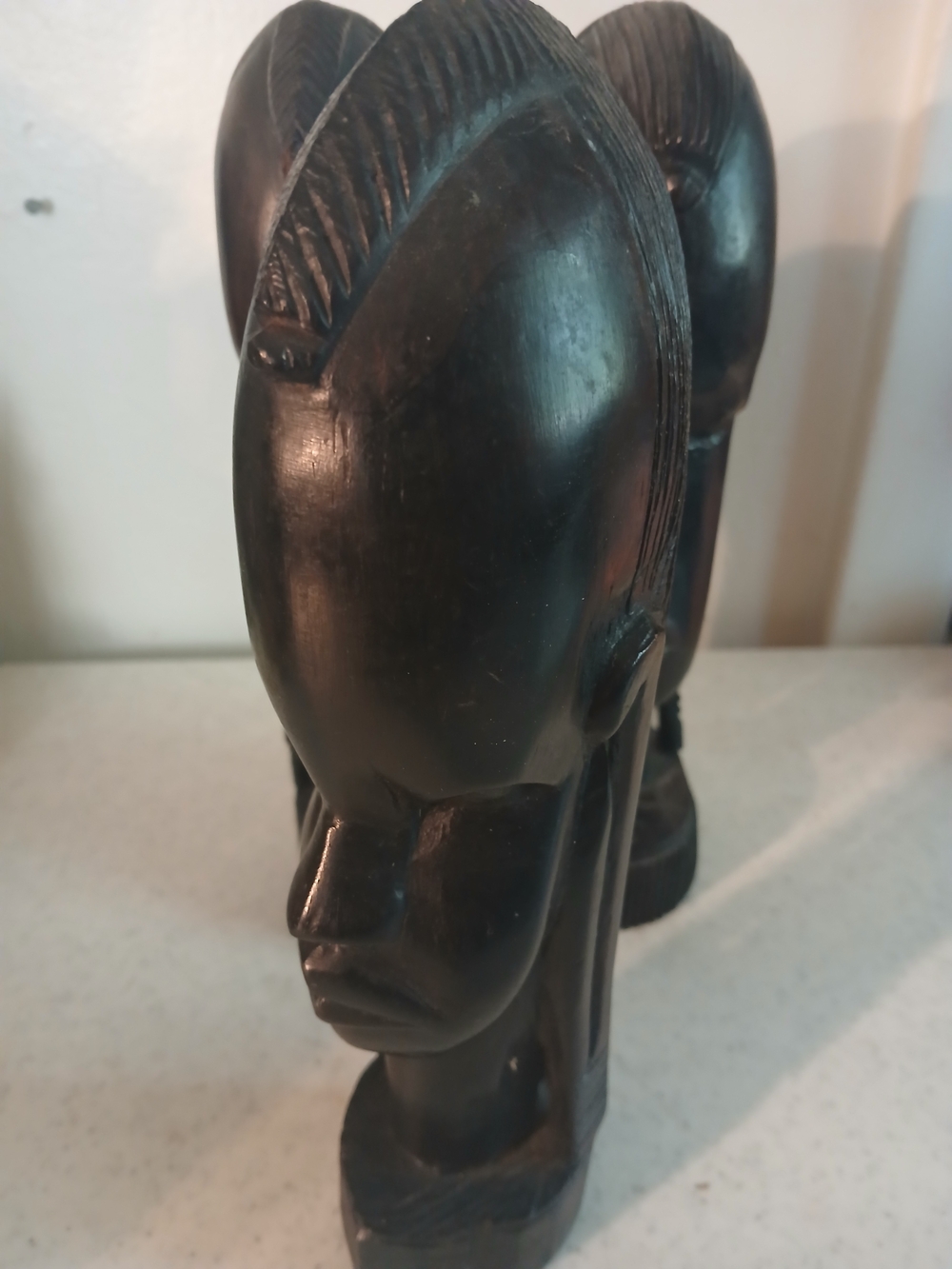 Hand Carved African Ebony Wooded Figurine